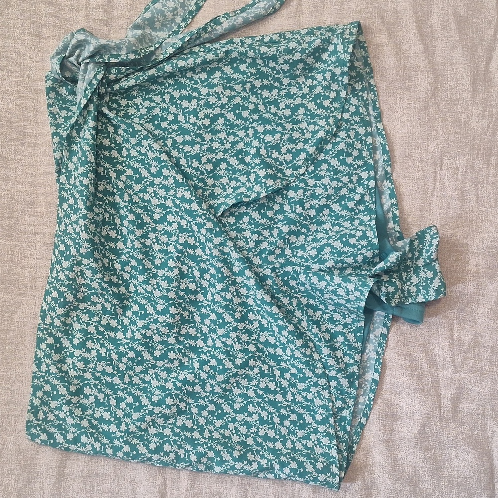 Pink Lily Floral Skort, Medium